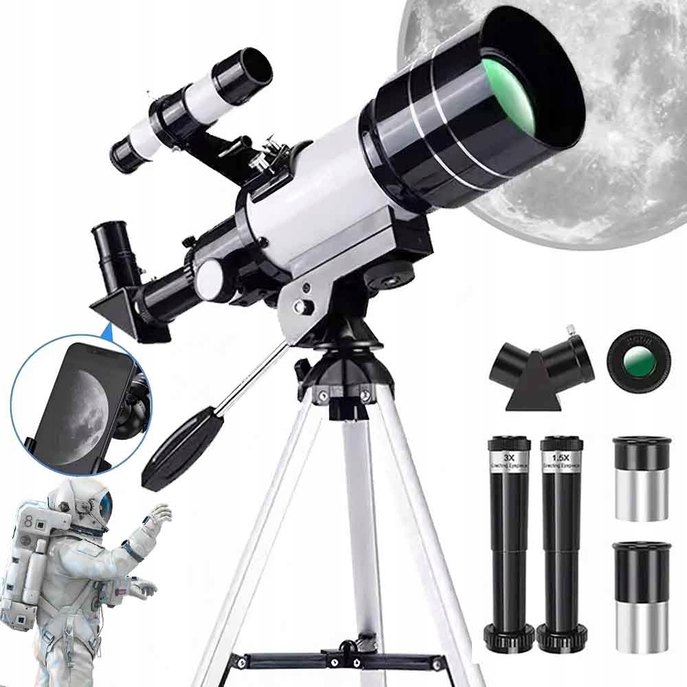 30070 Astronomický Teleskop Adaptér Pro Chytrý Telefon Se Stativem Dárek Dítěte