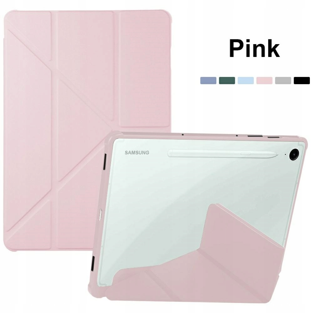 Pouzdro Stand pro Samsung Tab S10 Ultra růžové/pink
