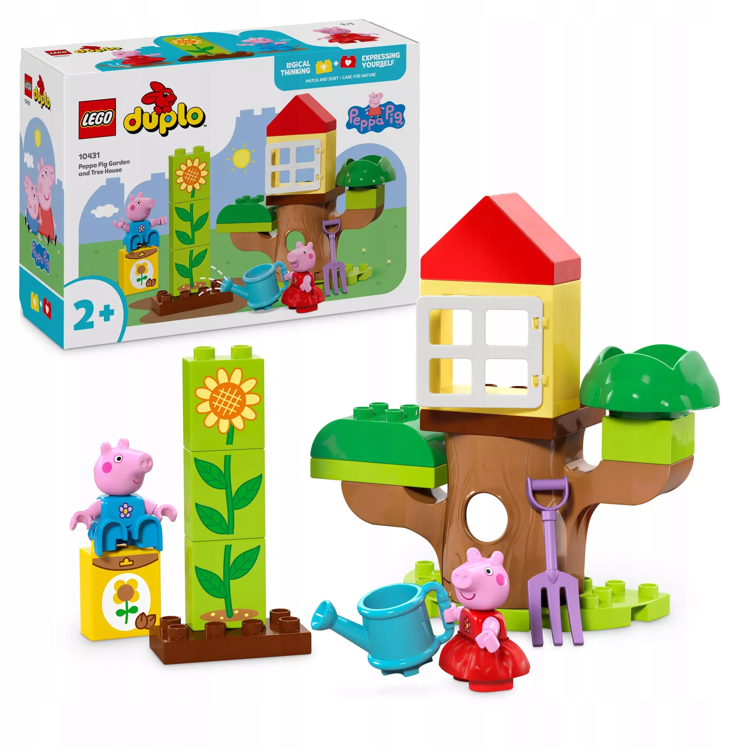 Lego Duplo Zahrada a domek na stromě Peppy 10431
