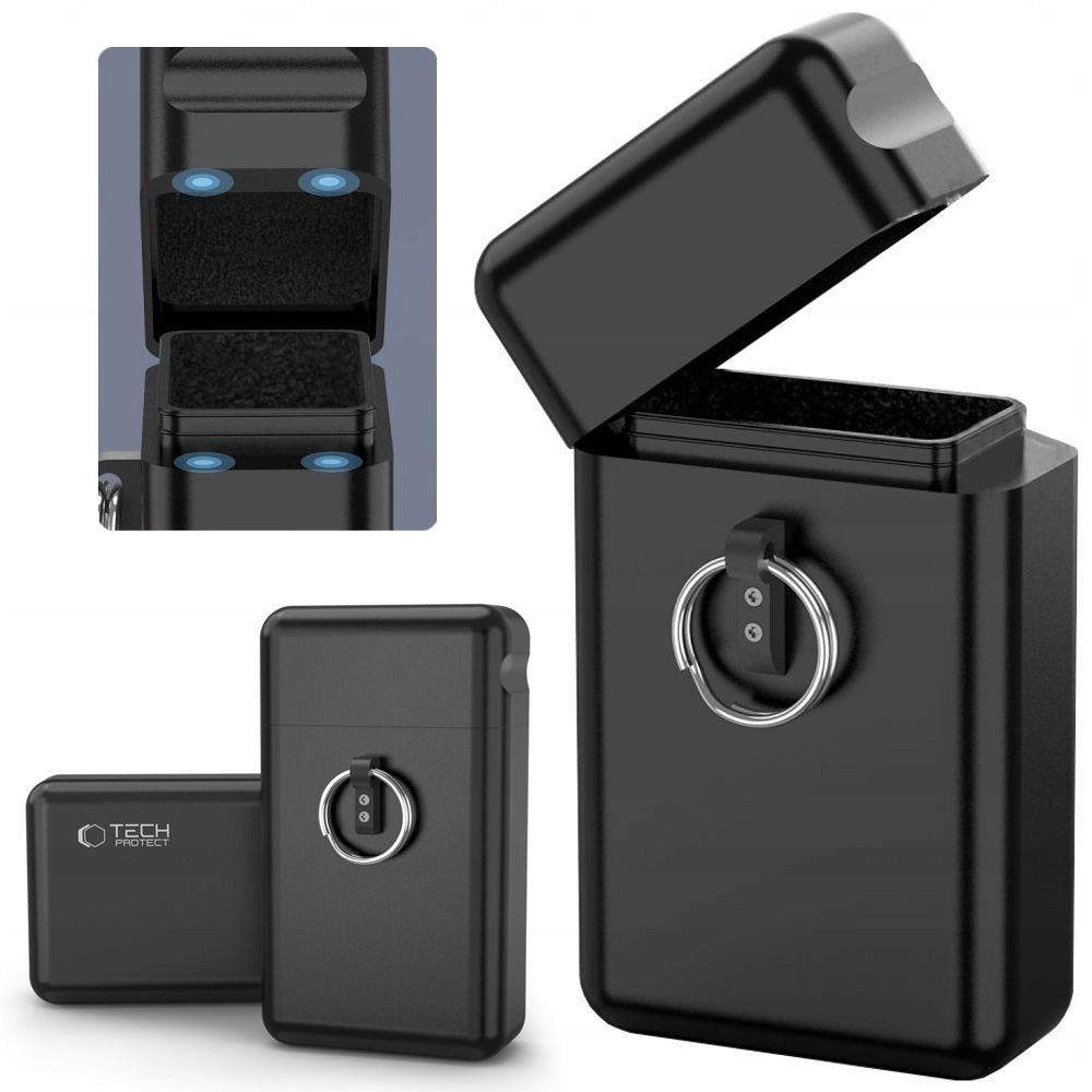 Kovová krabička Krabička na klíče Keyless Faradayova klec Blokování vln Rfid