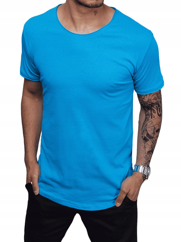 

Męska Koszulka T-shirt Bez Nadruku roz. XL