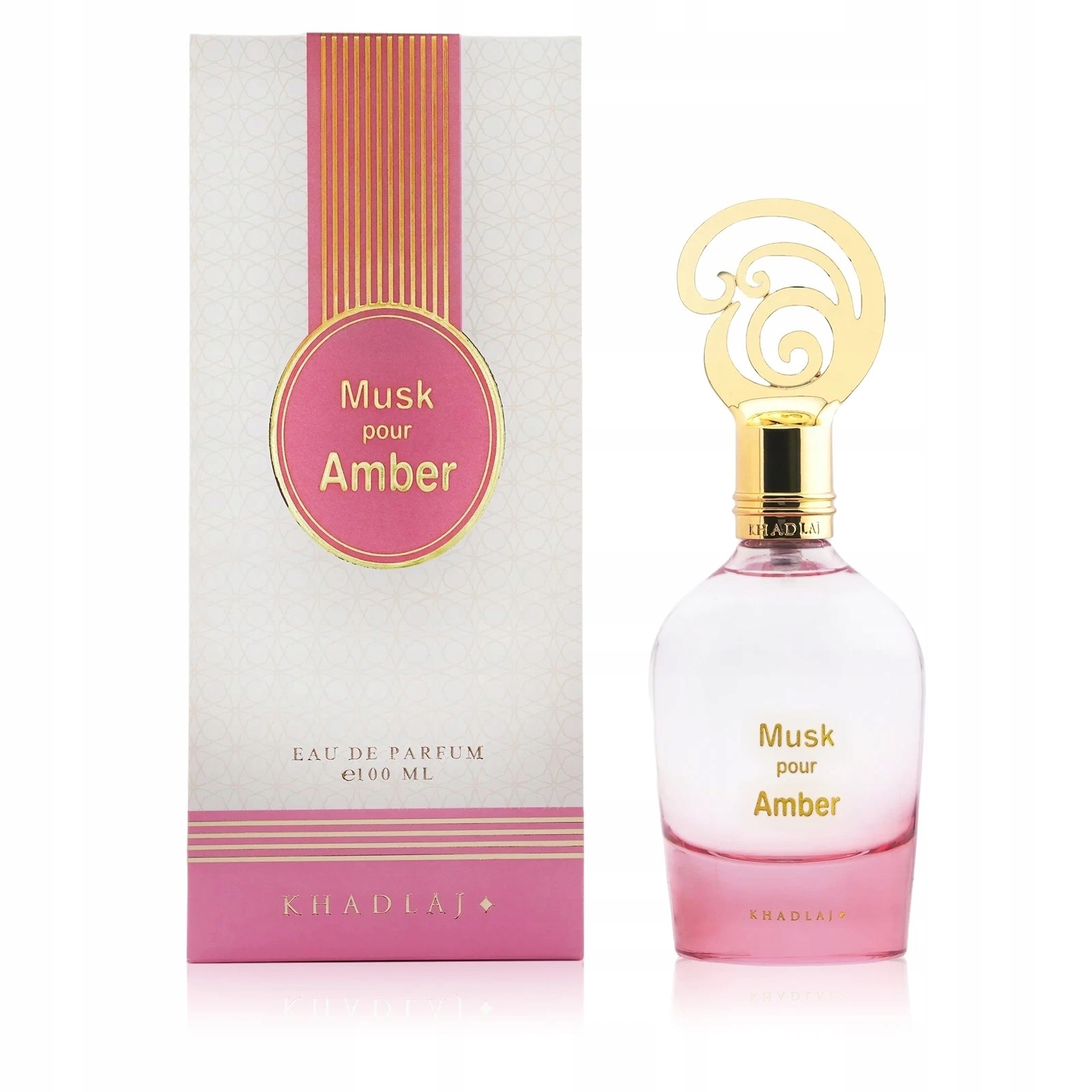 Perfumy Damskie Arabskie Khadlaj Musk Pour Amber 100ML Edp Folia