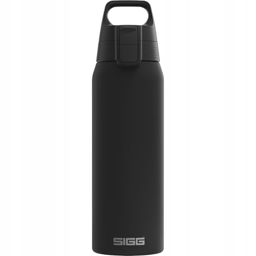Láhev Sigg Shield Therm One černá ocel Bpa Free