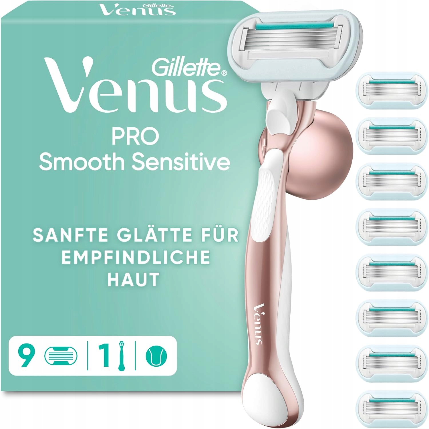 Gillette Venus Deluxe Smooth Sensitive 5 břitů pro citlivou pokožku SkinElixir