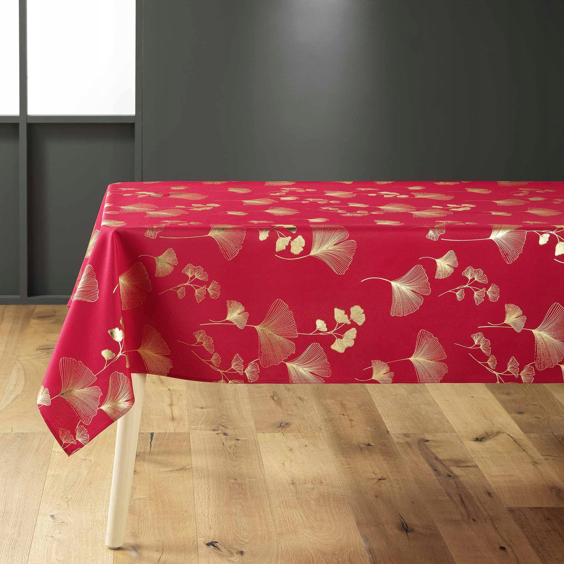 Ubrus se zlatým jinanem, Bloomy, 150 x 300 cm
