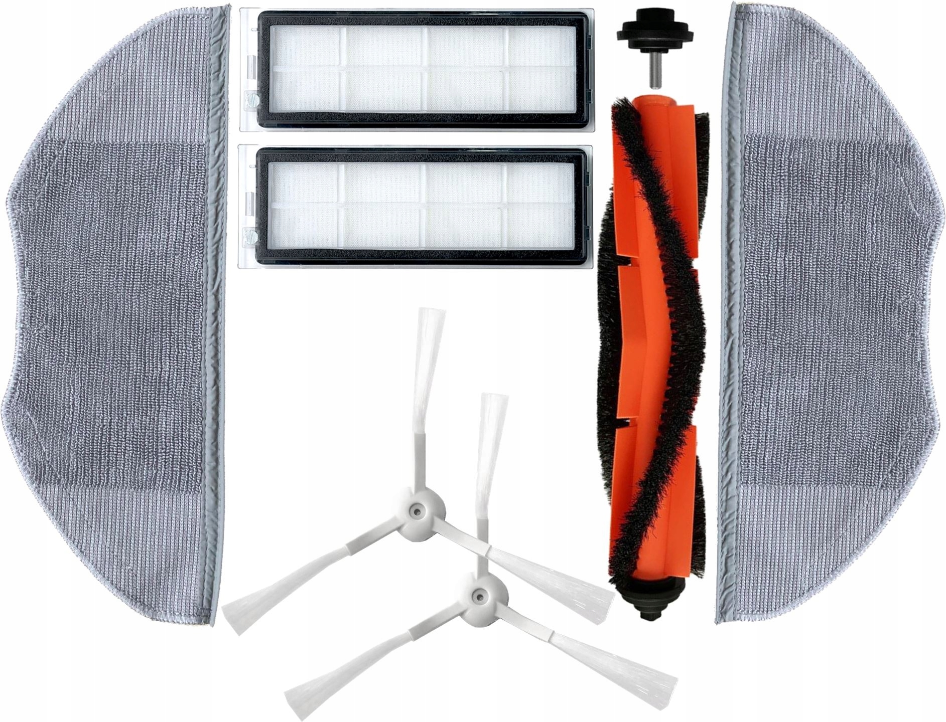 ZESTAW AKCESORIA SZCZOTKI FILTRY do Xiaomi Mi Robot Vacuum Mop Essential Model Mi Robot Vacuum-Mop Essential