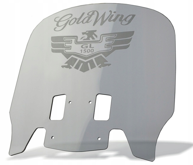 Loster vysoké zadné sklo s gravírovaním Honda Gl 1500 Gold Wing