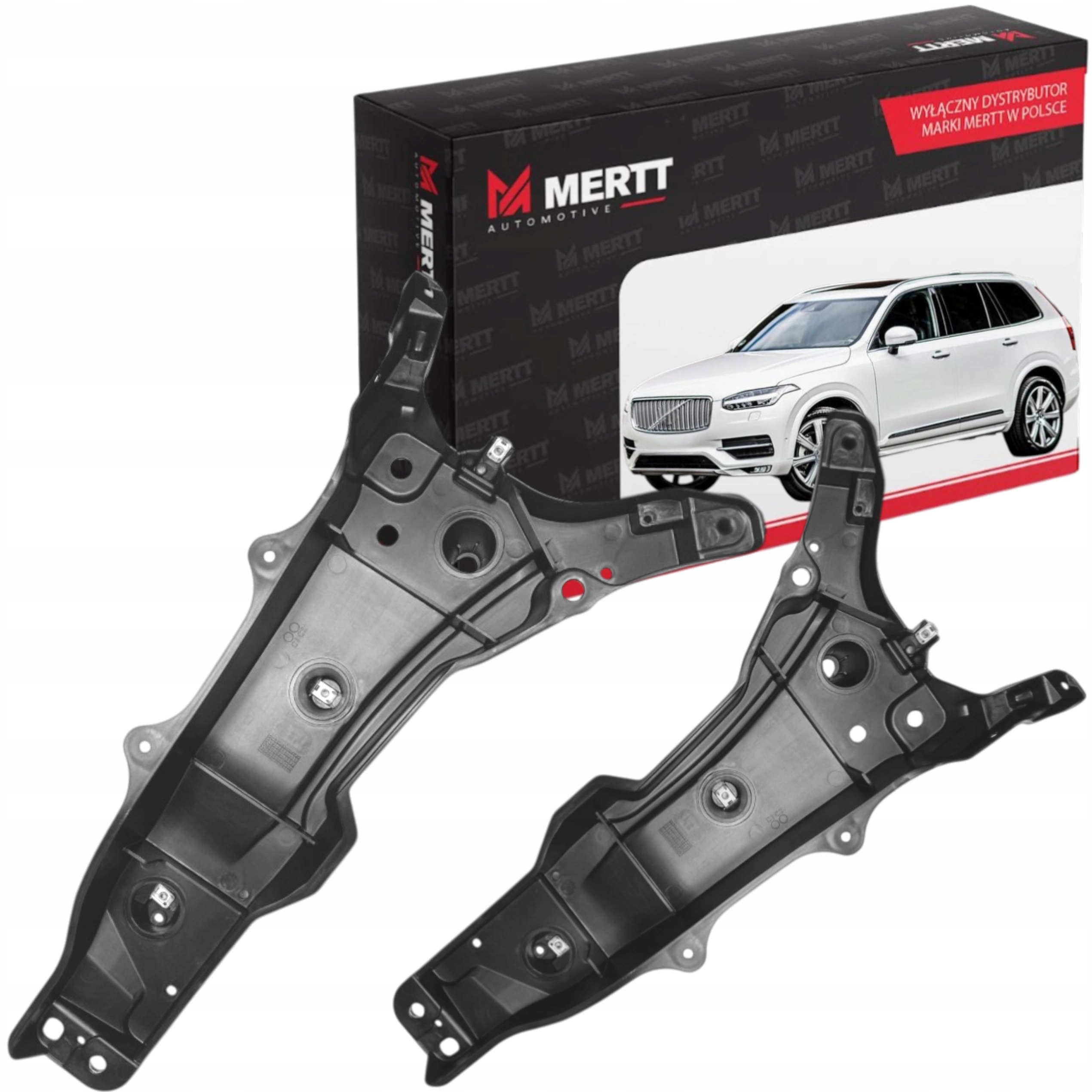 Sada x2 Upevnění Blatníku Levé Pravé Skluzavka nárazníku Volvo XC90 2015+