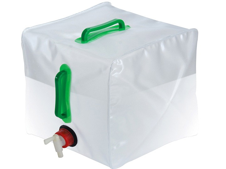 Kanister składany na wodę 20l z kranem plastik