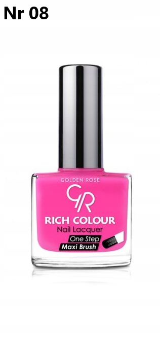 

Lakier do paznokci Golden Rose Rich Color 08