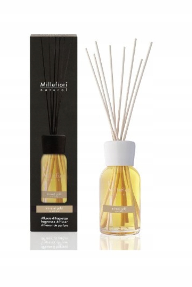 Millefiori Milano dyfuzor pałeczki MINERAL GOLD 100ml
