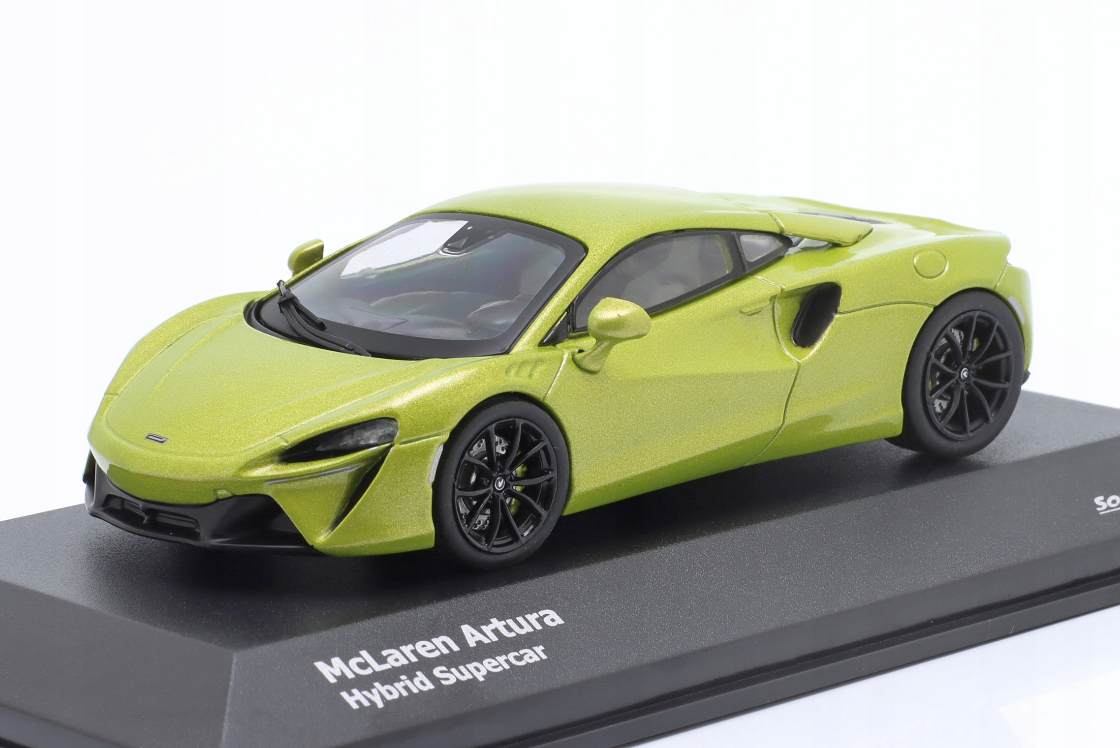 McLaren Artura 2021 Flux River Green Solido 1:43 1/43 S4313501 Model
