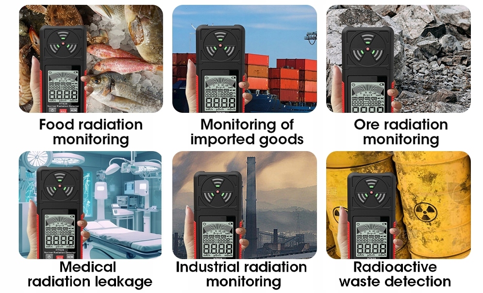 MIERNIK POLA ELEKTROMAGNETYCZNEGO EMF TESTER FAL RADIOWYCH HABOTEST HT629 Model HT629