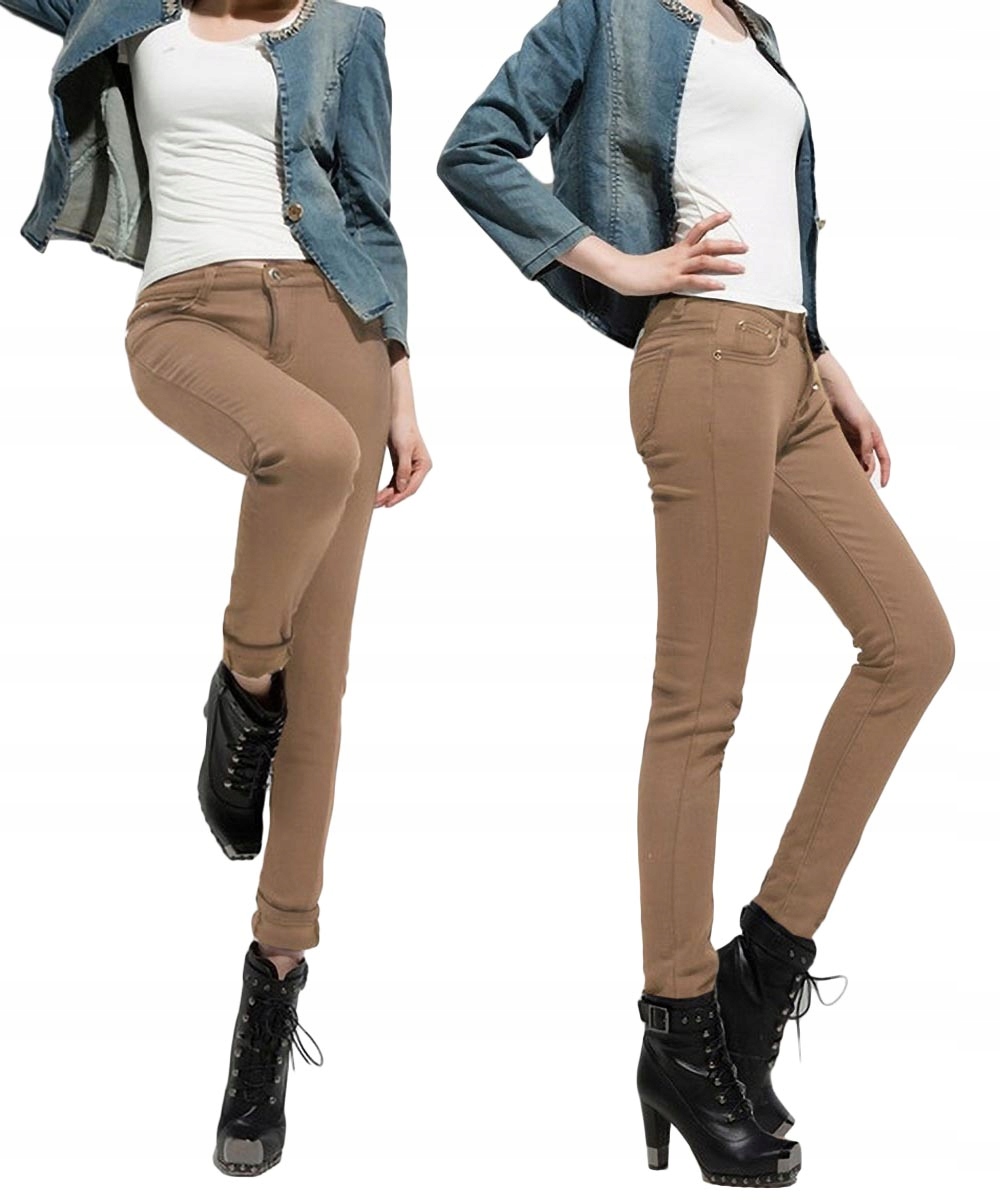 

Spodnie Damskie Rurki Cygaretki Lycra 832/17 90 cm