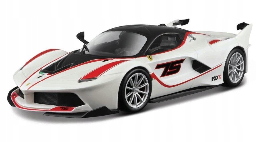 Ferrari Fxx-k Bílá 1:24 Bburago