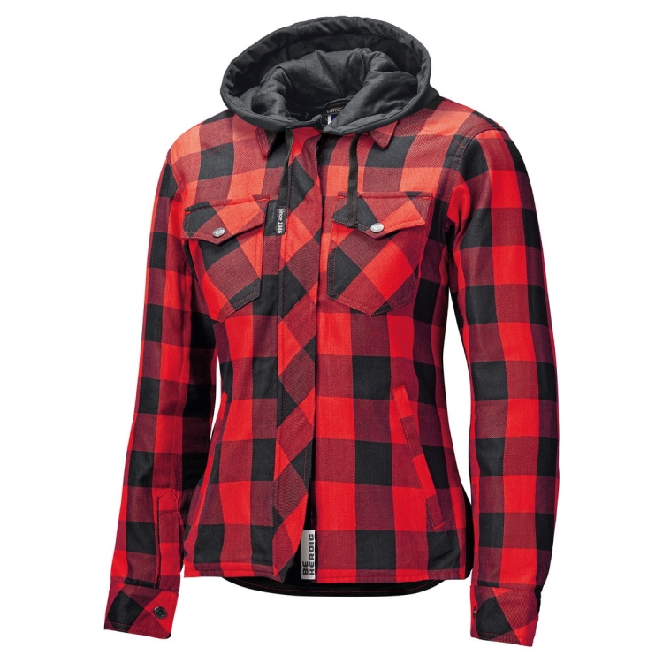 Held Lumberjack II dámska flanelová košeľa s chráničmi červená/čierna vel.XXL