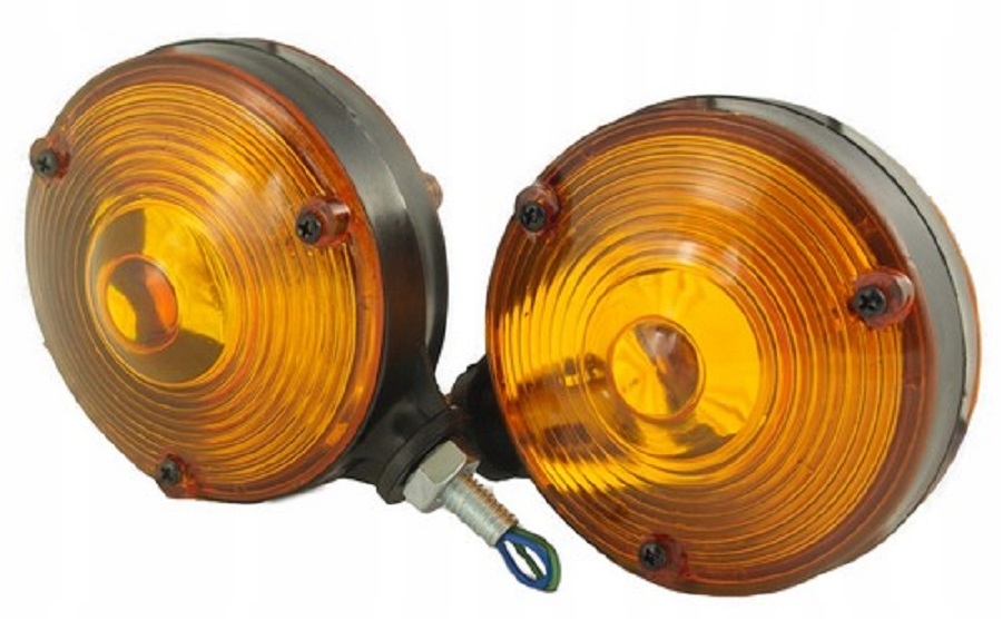 Lampa pomarańczowe klosze uszy truck lusterko TIR