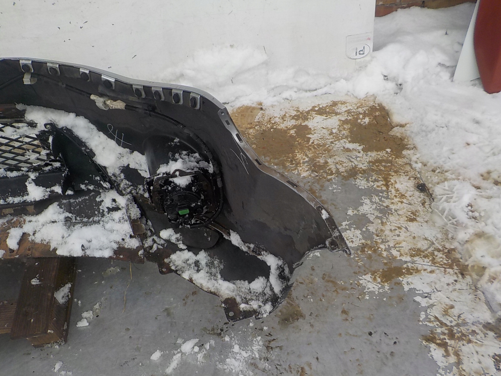 238 MITSUBISHI OUTLANDER II 06-10 bumper front front