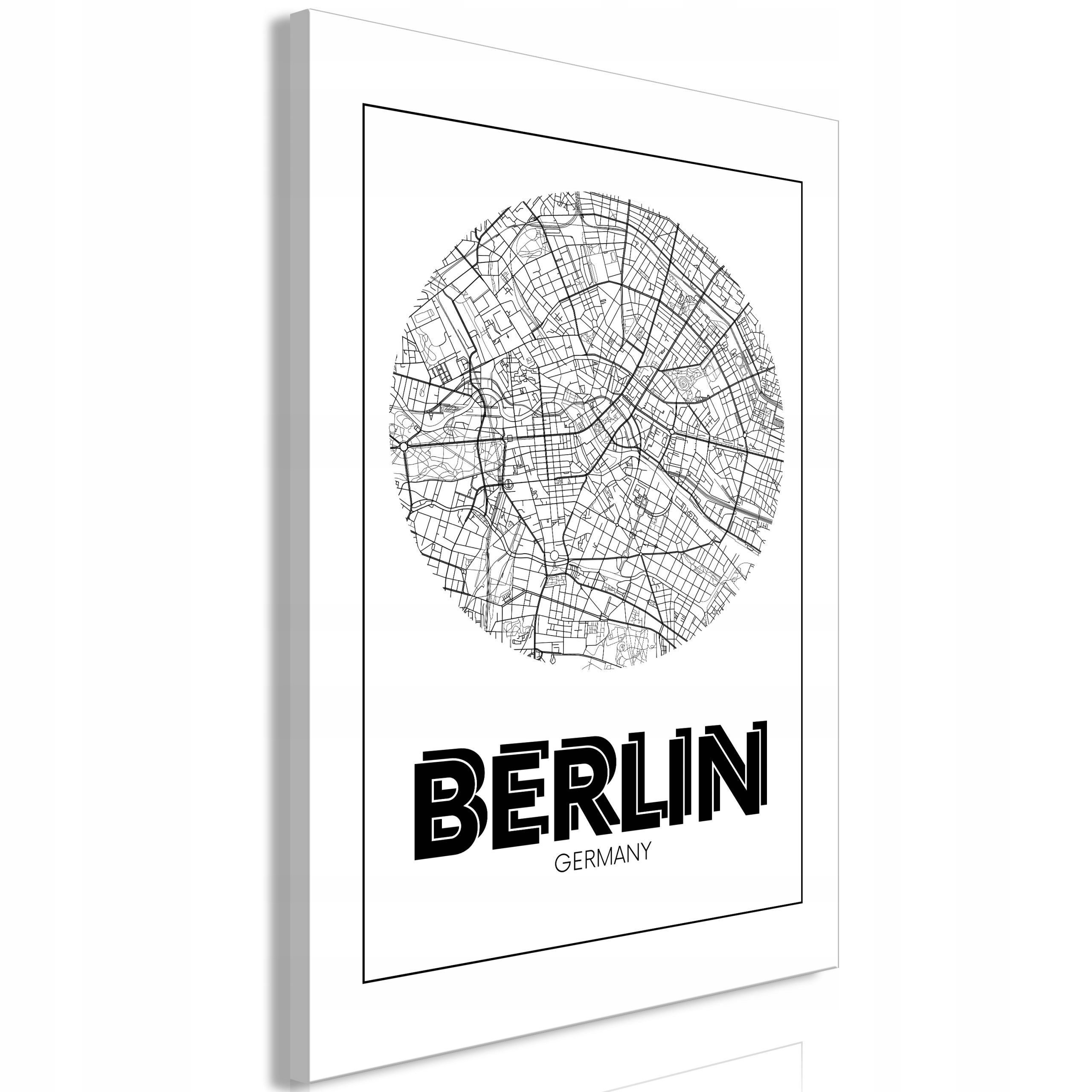 Maľba - Retro Berlin (1 diel), vertikálna, 60 x 90