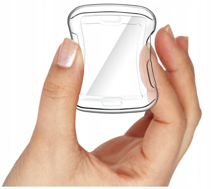 PRZEZROCZYSTE ETUI DO APPLE WATCH 4/5/6/SE 40mm Materiał tworzywo sztuczne