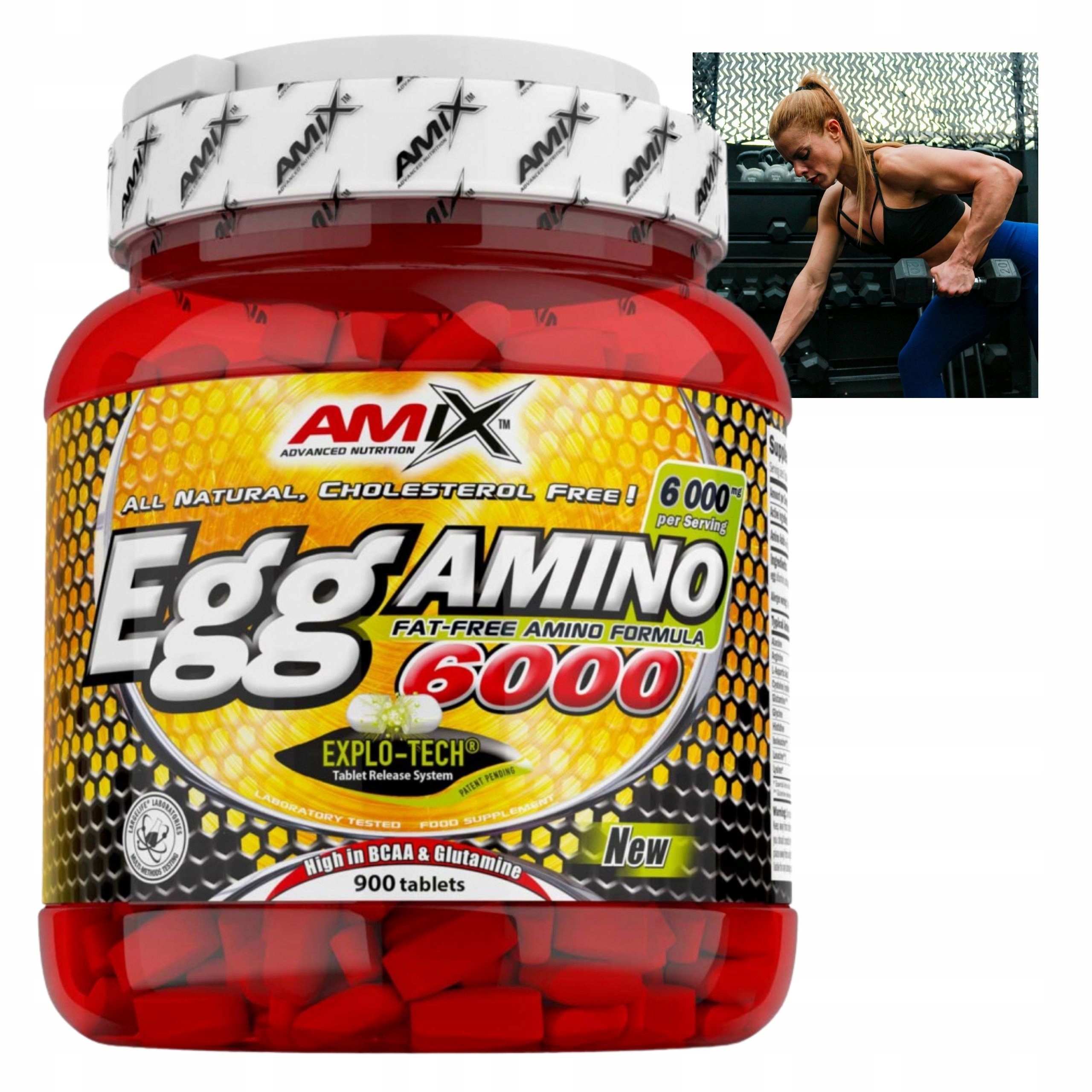 Aminokyseliny Bcaa Glutamin Eaa Leucin Glycin L-Arginin Amix Egg Amino