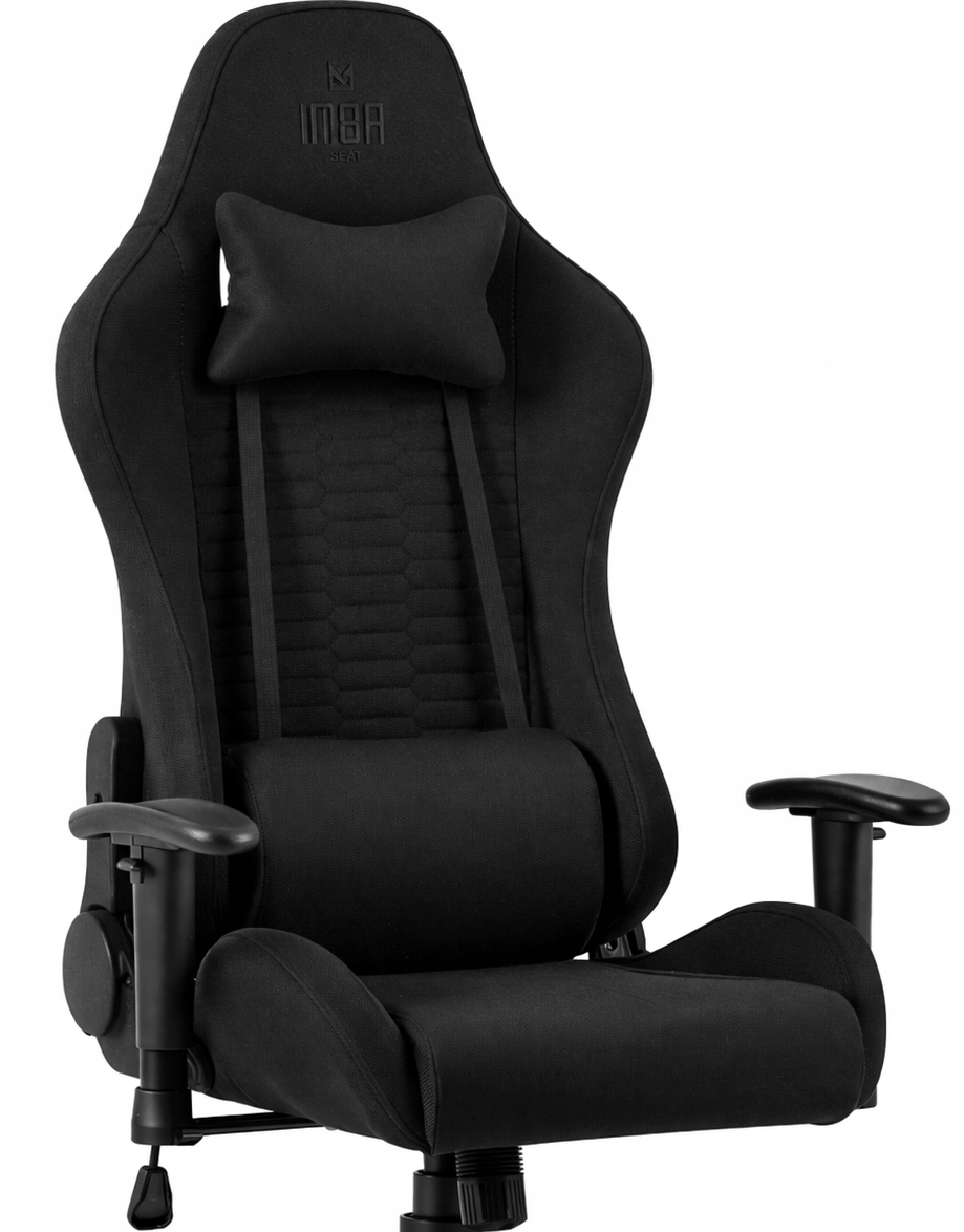 Fotel Gamingowy dla Gracza Fotel Biurowy Obrotowy Materiałowy