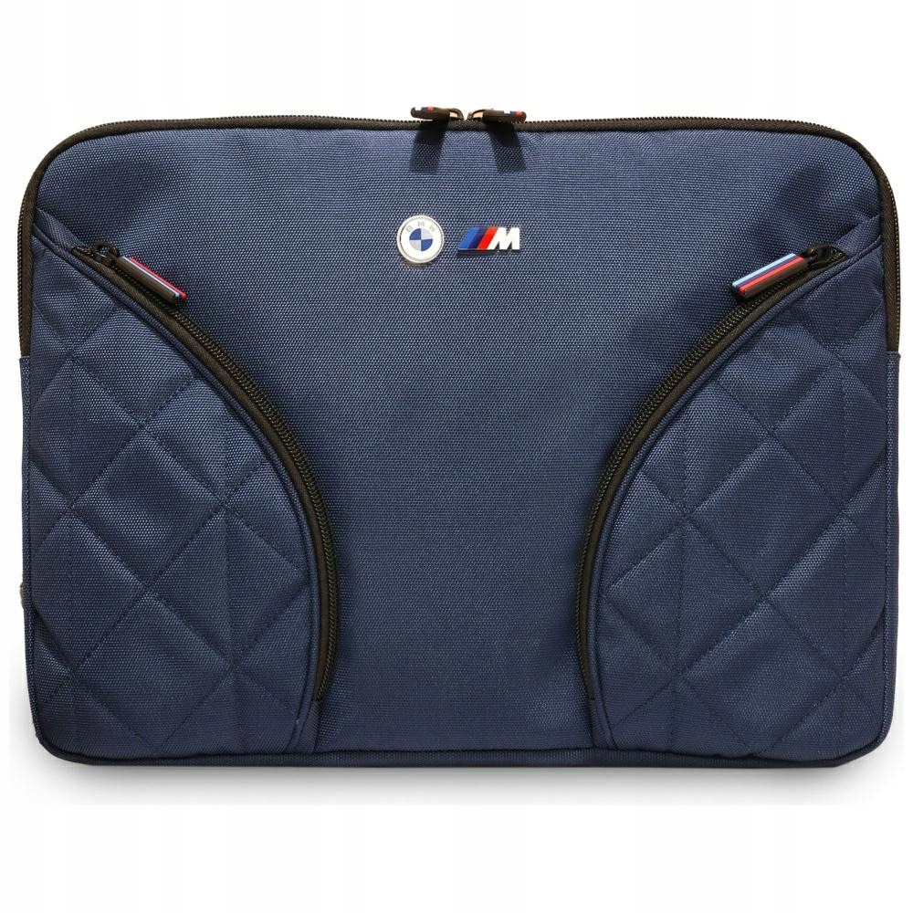 Taška Bmw Nylon Pockets&Metal Logo Sleeve 14", modrá