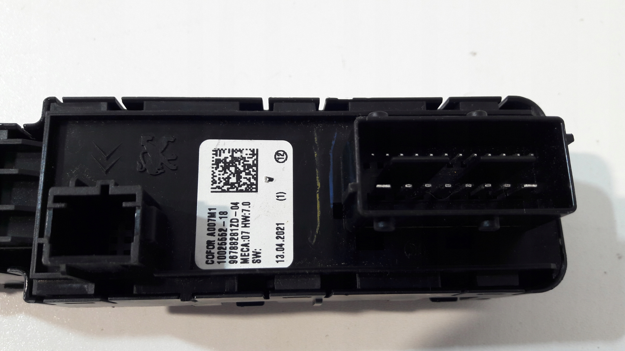 PANEL window control switch OPEL CORSA F 96788281ZD 20 PIN (PX2)