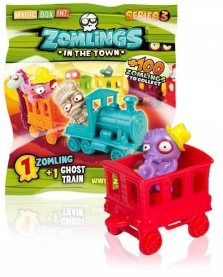 

Figurki Zomlings 3 Figurki Potworków Wagony