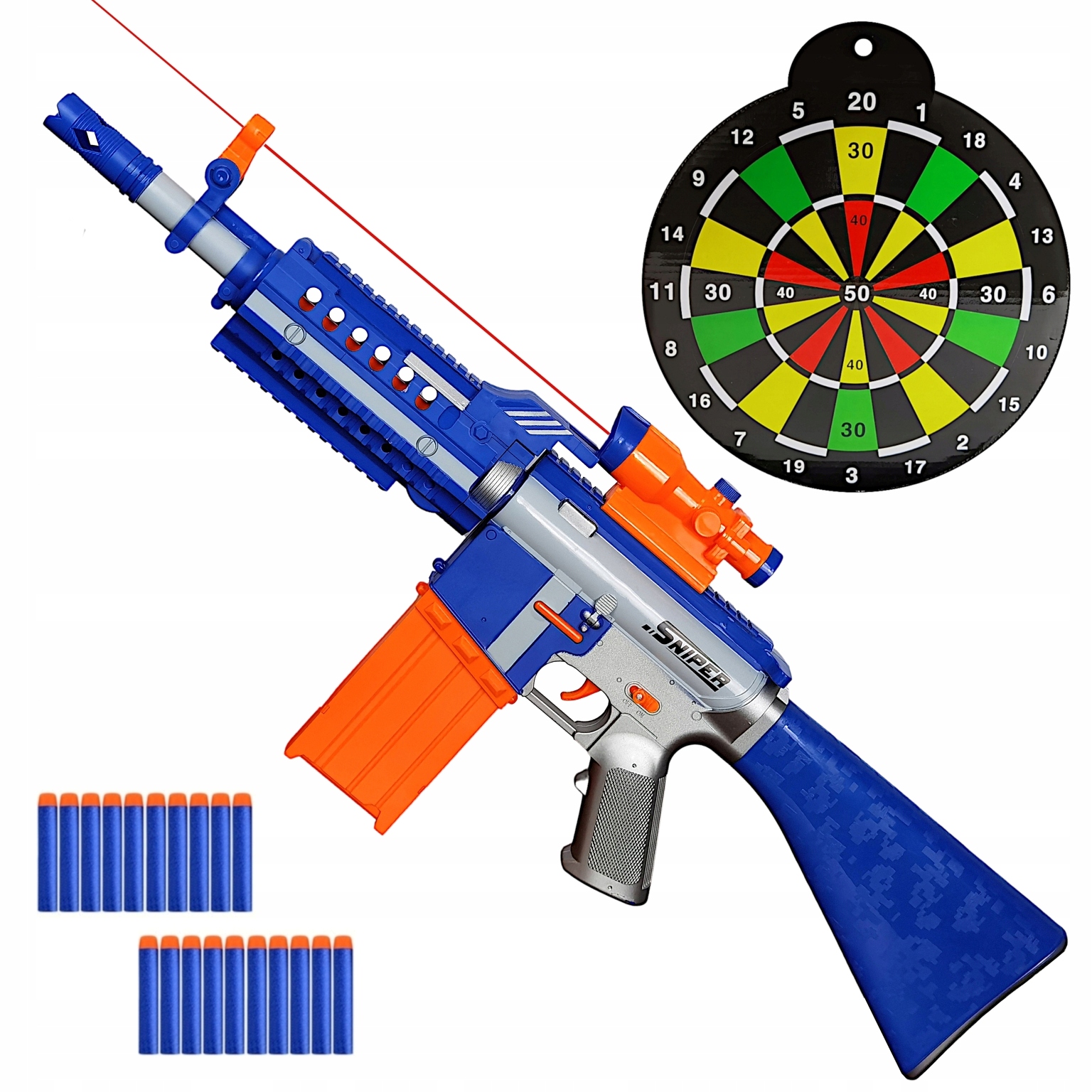 

Karabin Automatyczny Do Nerf Blaze Blaster Tarcza