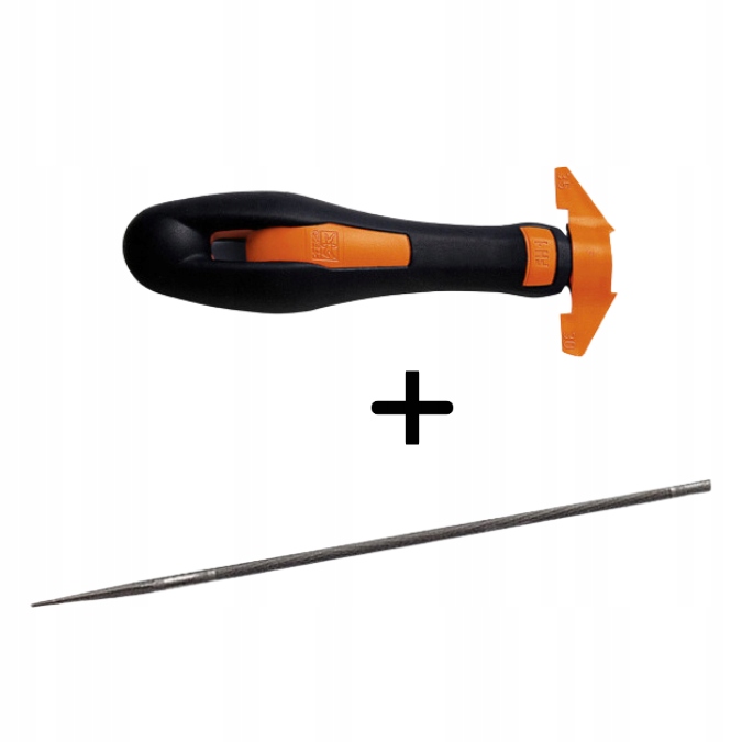 Pilnik do ostrzenia łańcuchów STIHL 4,0 mm 3/8" + plastikowy uchwyt