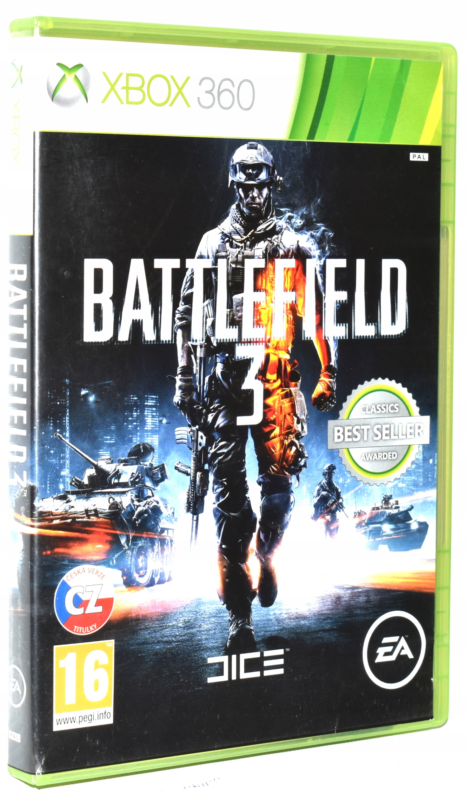 BATTLEFIELD 3 Xbox 360 pudełkowa