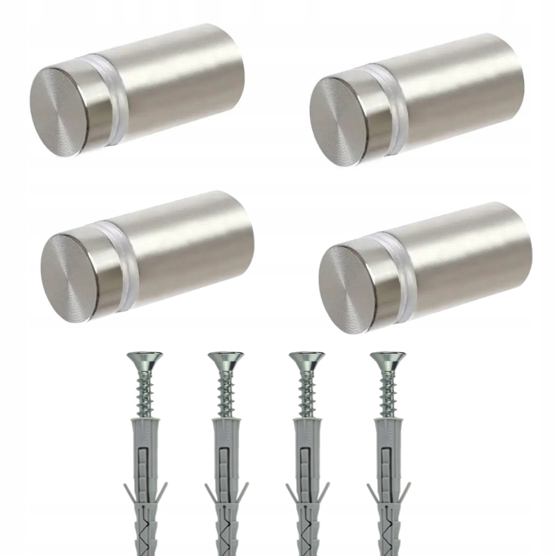 NUMER NA DOM TABLICZKA 30x20cm DYSTANSE KOŁKI MONTAŻOWE INOX ADRES NR ULICY Marka 3dCity