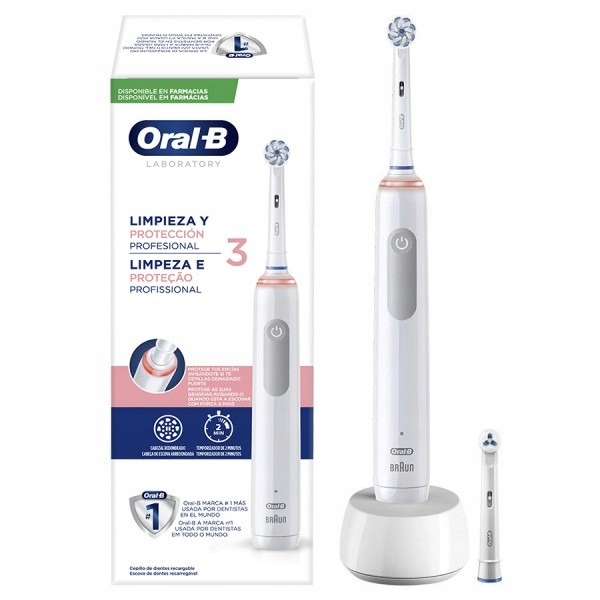 Szczoteczka Elektryczna Oral-b Laboratory Professional Clean Protect 3