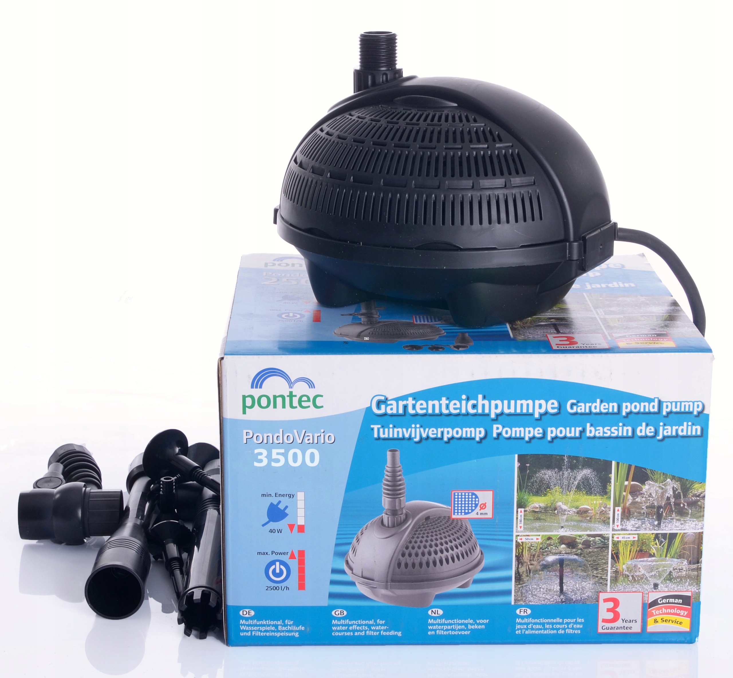 

Oase Pontec Pondovario 3500 L/h Pompa Fontannowa