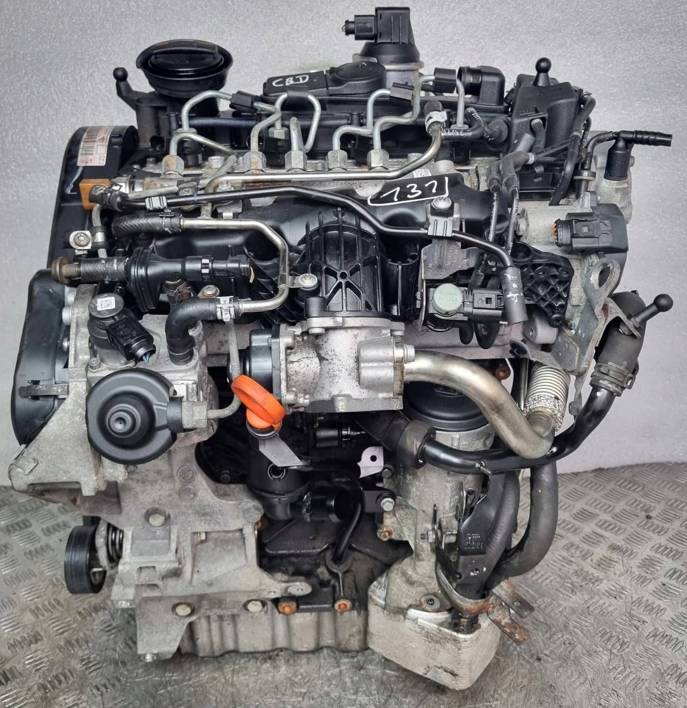 engine complete VW SKODA AUDI SEAT CBD 2.0 TDI ODPALANY 84 TYS MIL @