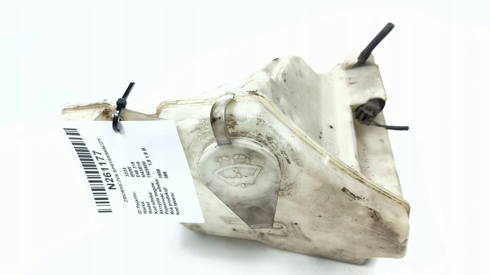 washer fluid tank 83628089 BMW E46 318