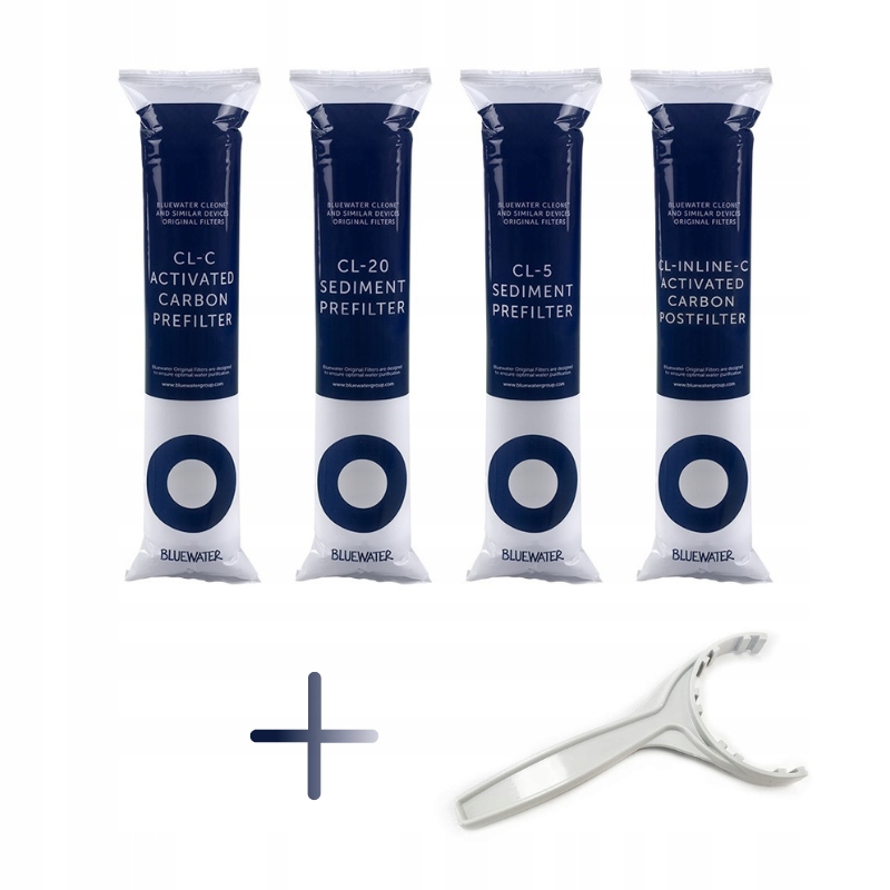 

Bluewater Cleone filtry na pełny/roczny serwis