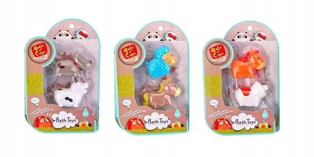 ZWIERZĄTKA GUMOWE DO KĄPIELI EDUKACYJNE