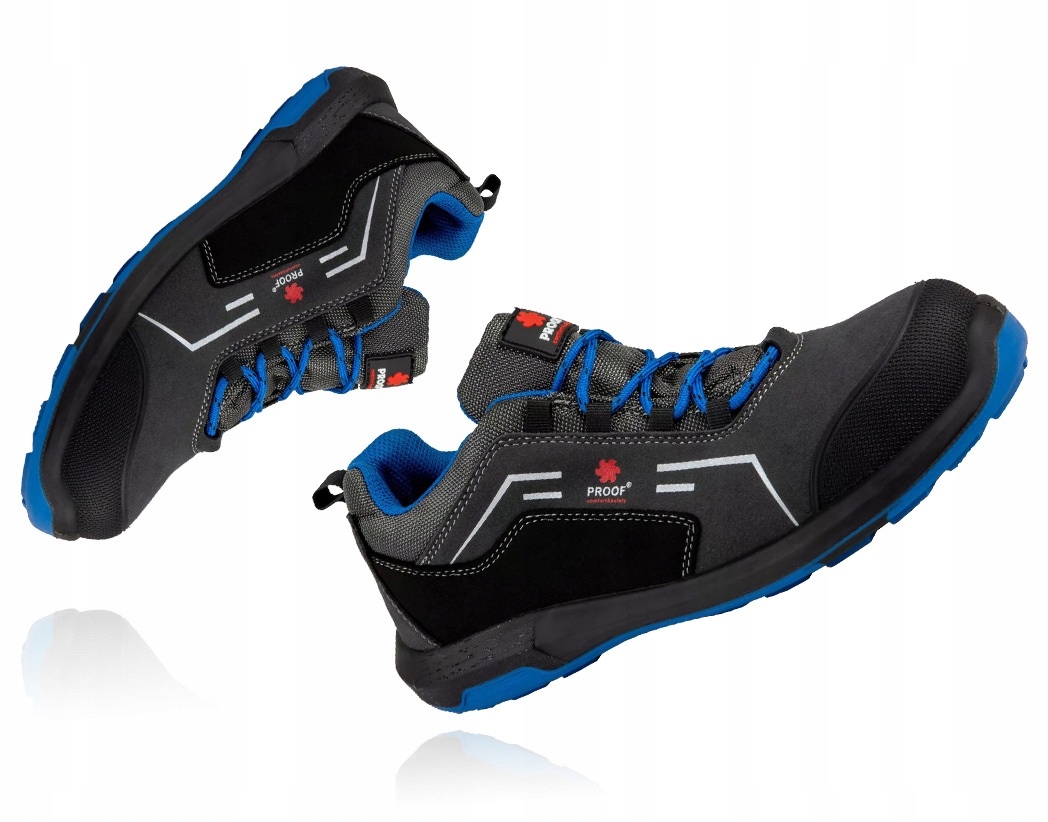 Buty Robocze Męskie Adidasy Lekkie Kevlar Bhp S3