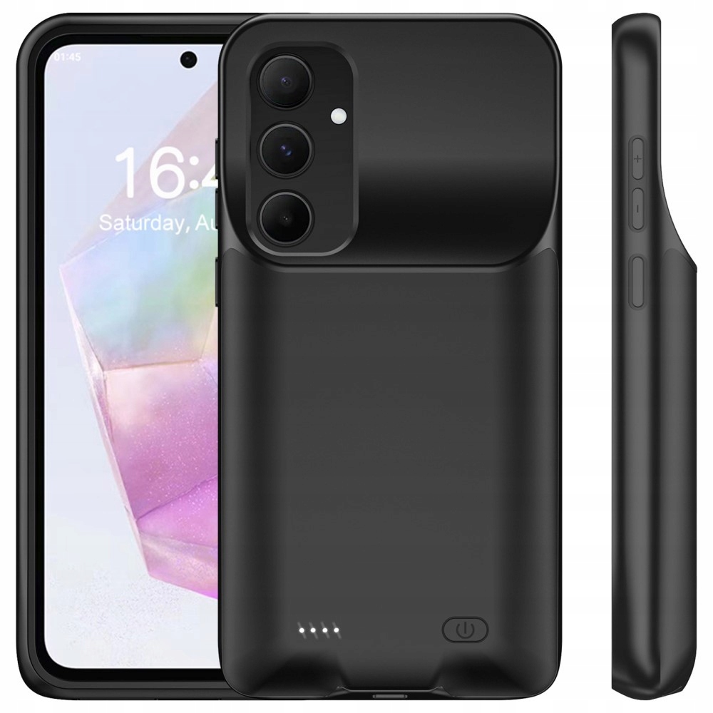 Pouzdro s baterií 10000 mAh pro Samsung Galaxy A55 5G, powerbanka, kryt, pouzdro