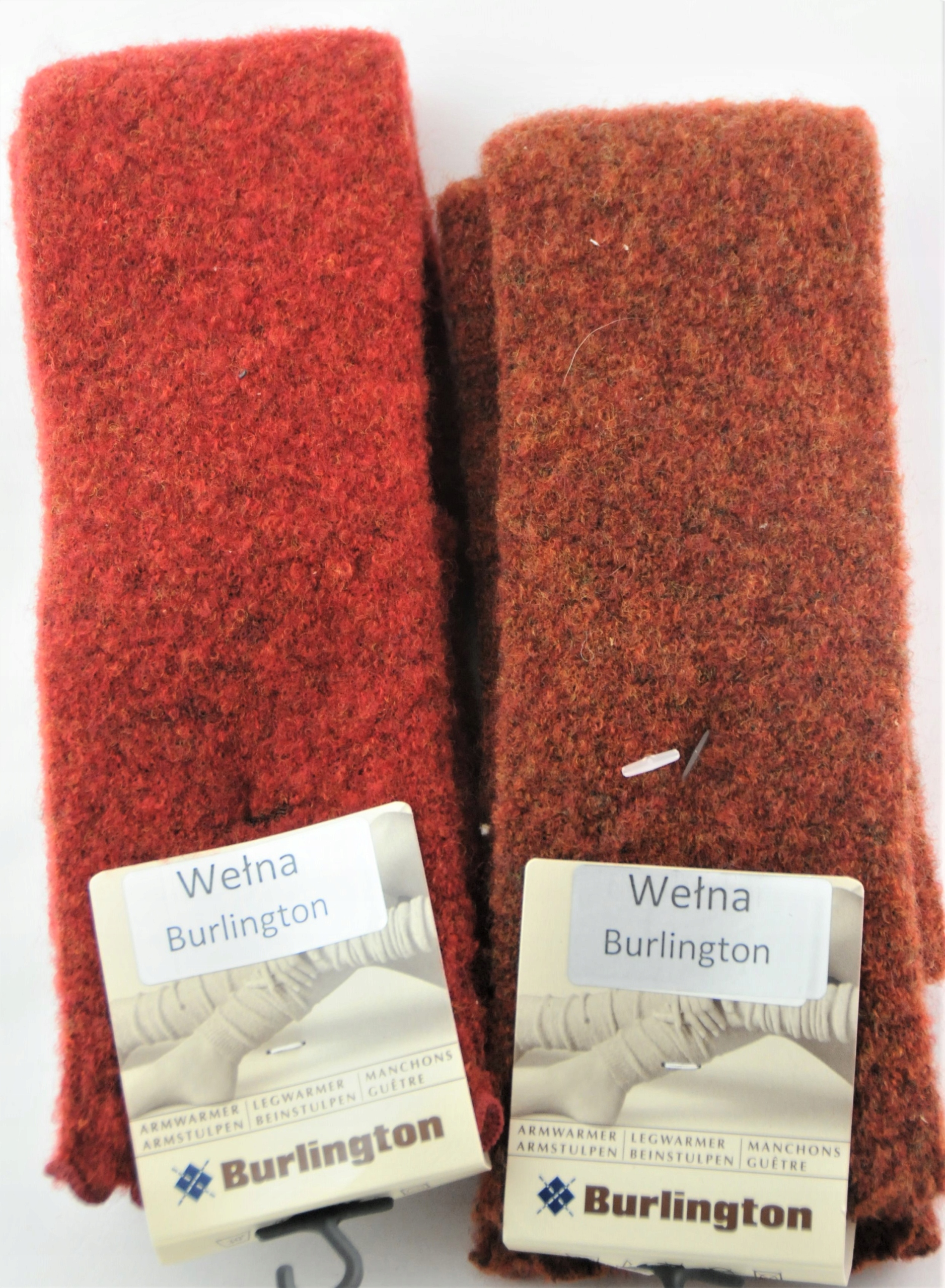 GETRY BURLINGTON WEŁNA BAWEŁ AKRYL GRUBE CIEPŁE NIEB -40% Kolor niebieski