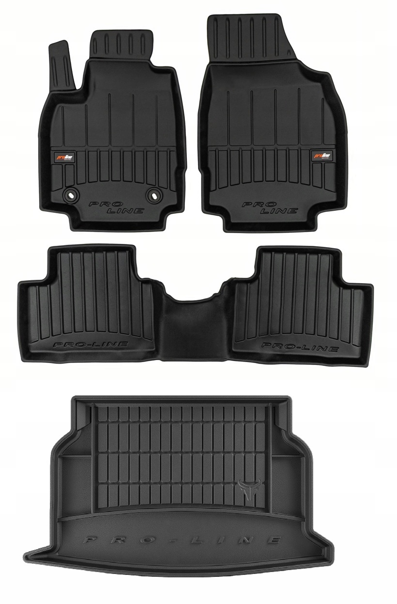 Set 3D Koberce a rohož do kufru Mg 3 Hatchback od roku 2024