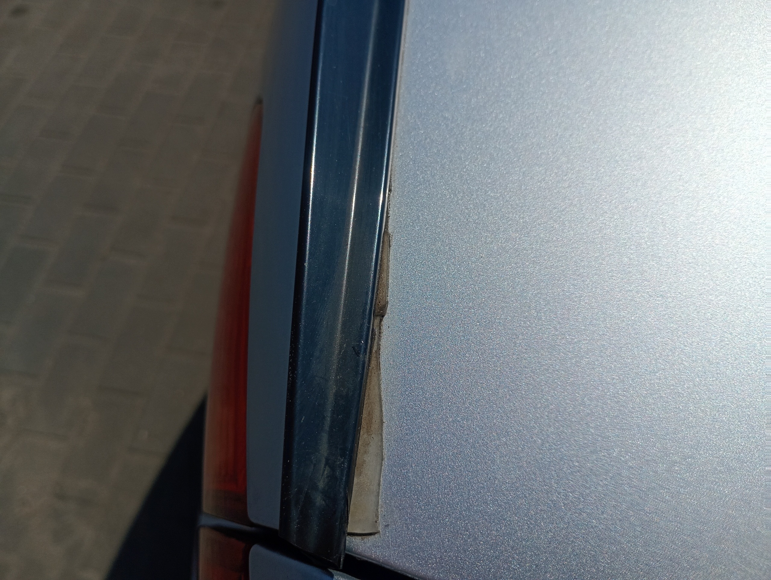 trunk door boot rear rear part Audi A4 B7 05-08 kod lakieru 5B5B