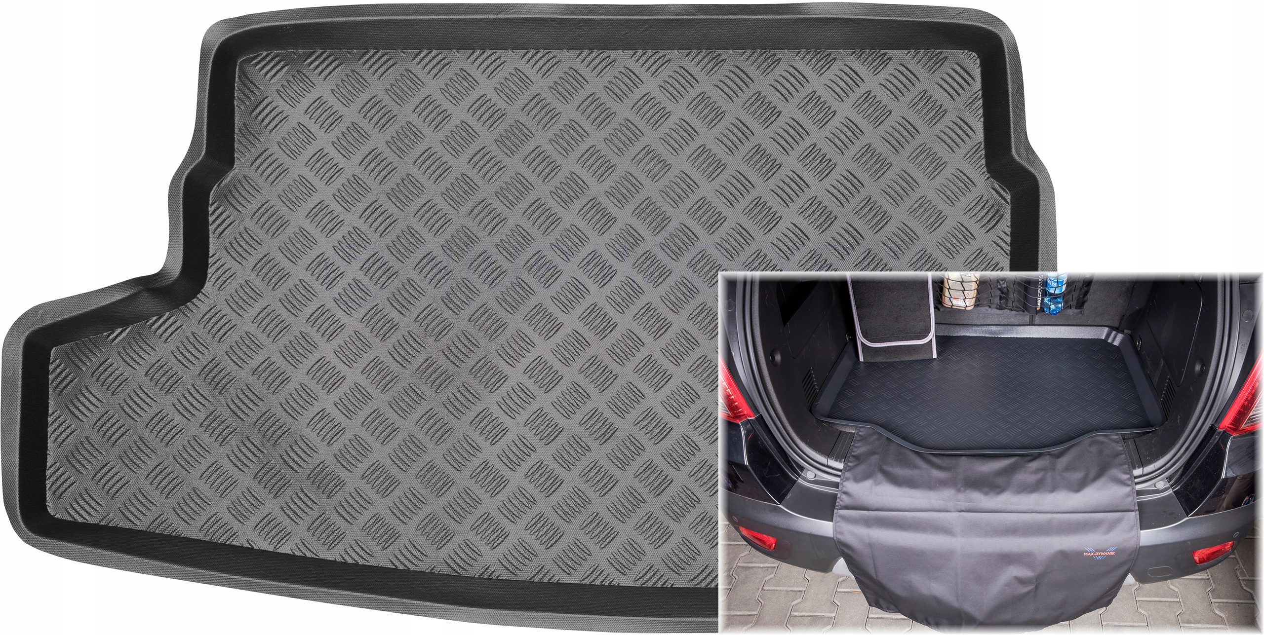 Nissan Juke I 2010-2014 Rohož do kufru krytka MultiProtector