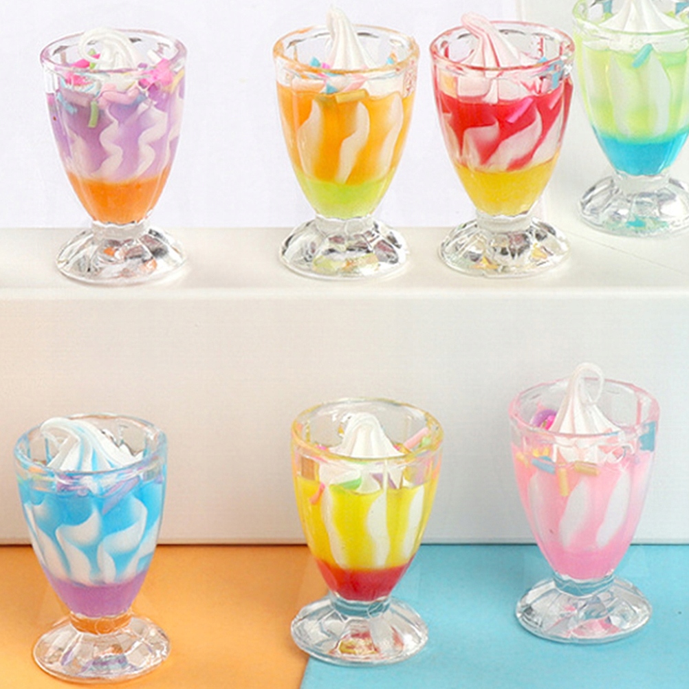 ZABAWKI SYMULACJA LODÓW 8 SZT Materiał inny