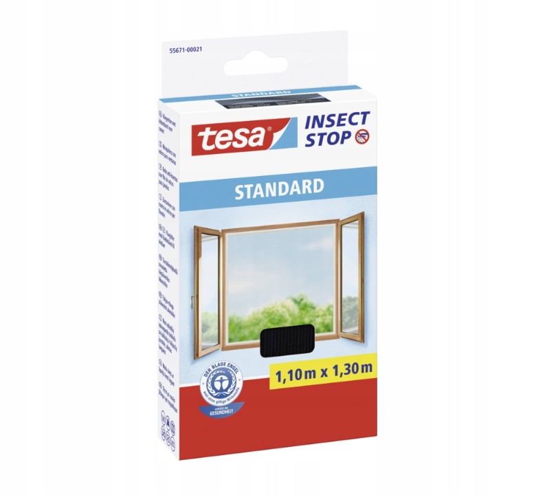TESA 55671 MOSKITIERA STANDARD 1,1 X 1,3M CZARNA