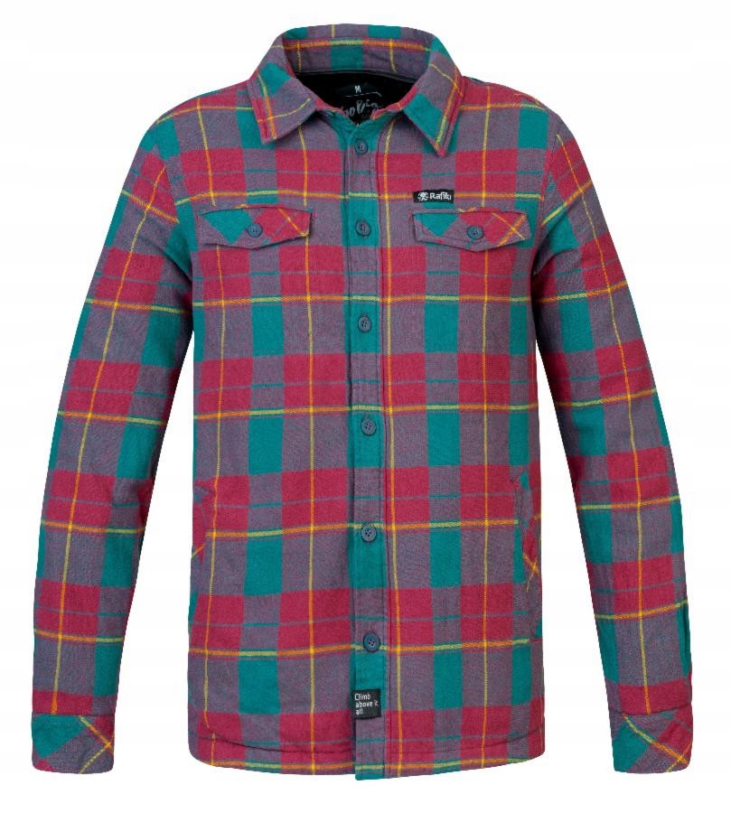 Košile Rafiki Karun jalapeno plaid červená XL