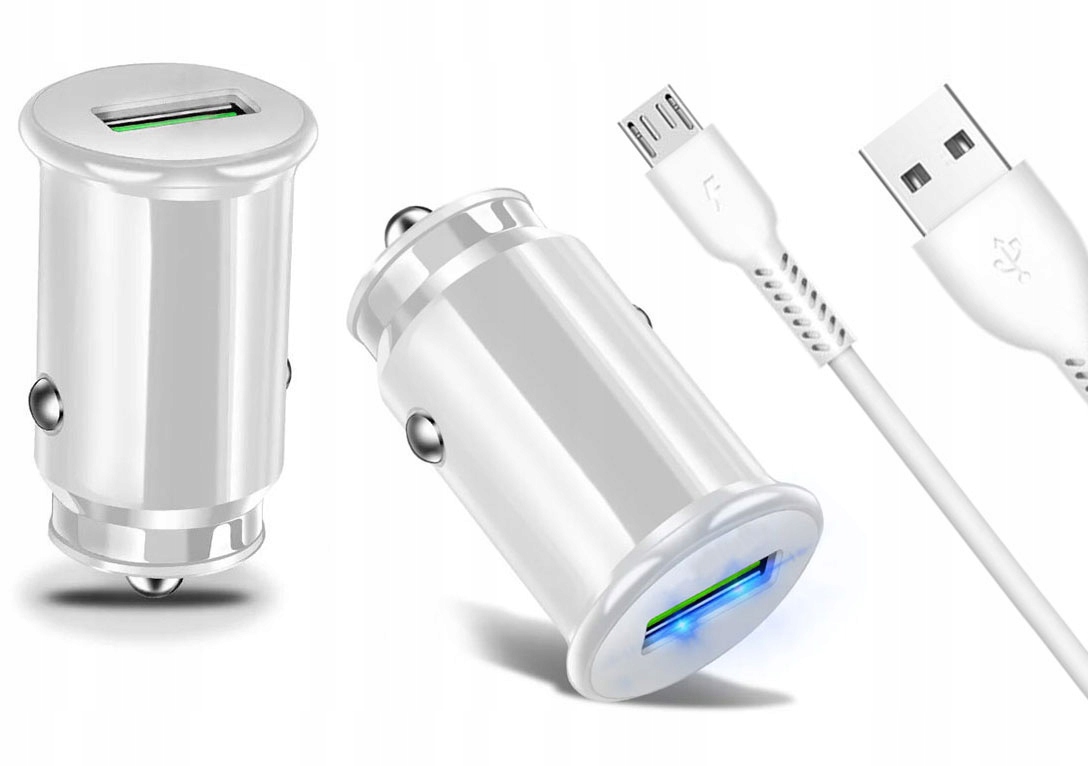 SAMOCHODOWA ŁADOWARKA – ZAPALNICZKA – KABEL MICRO Producent Extremestyle