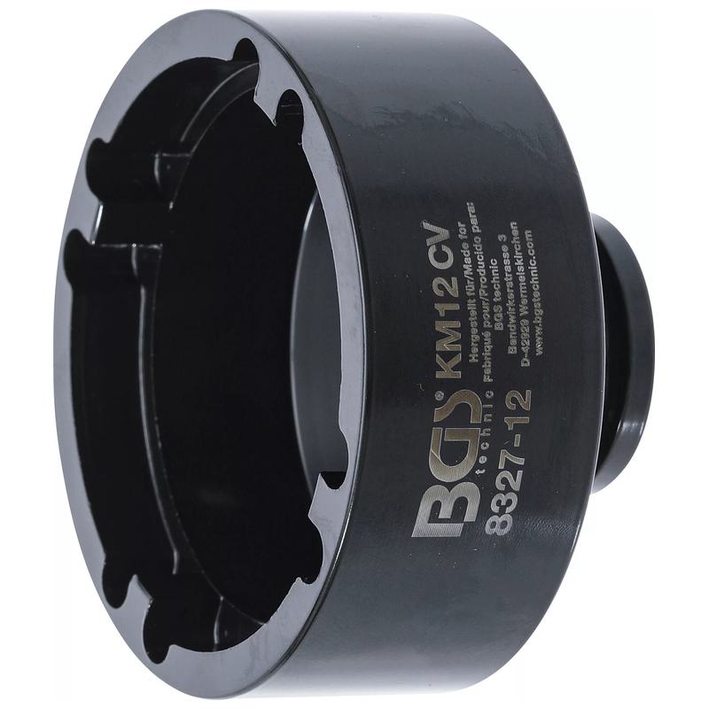 Klíč na drážkové matice, vnitřní zuby KM12, Bgs 8327-12